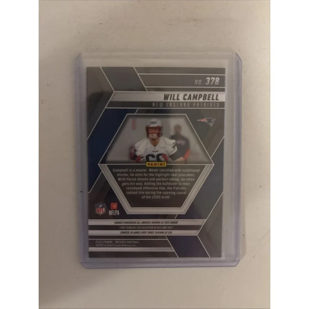 New England Patriots Card Lot of 3 – Hunter Henry & Will Campbell – NFL Football